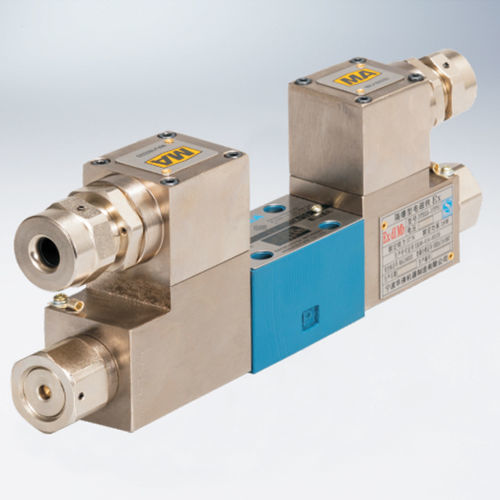 Distribuidor hidráulico de cajón - Ningbo Hoyea Machinery Manufacture - accionado por solenoide