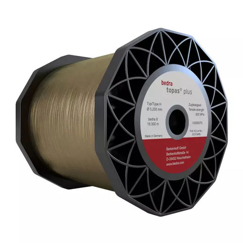 Alambre EDM de latón - TOPAS® PLUS H - Berkenhoff GmbH - recubierto de cinc / de alta velocidad