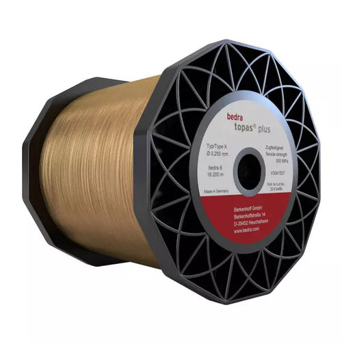 Alambre EDM de latón - TOPAS® PLUS X - Berkenhoff GmbH - recubierto de cinc / de alta velocidad