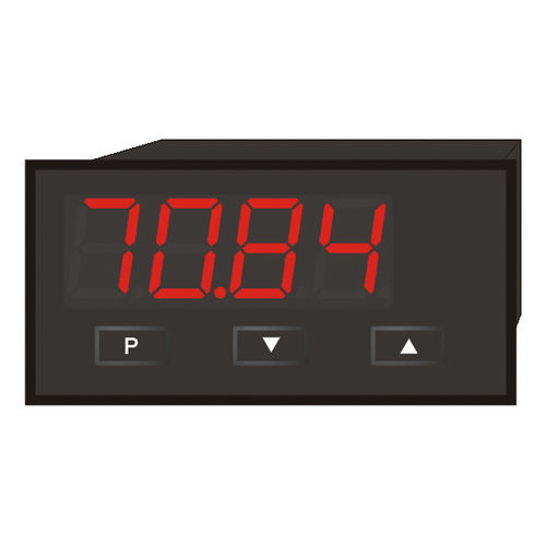 Indicador bucle de corriente - DAK-101 - ACS Control-System GmbH - de 4 dígitos / con pantalla LED / 4-20 mA