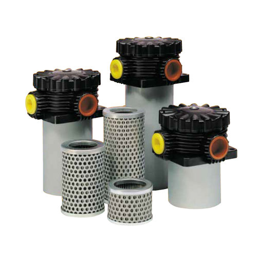 Cárter de filtro de cartucho - ETF series - Parker Hannifin France SAS - para aceite / de polipropileno / de acero