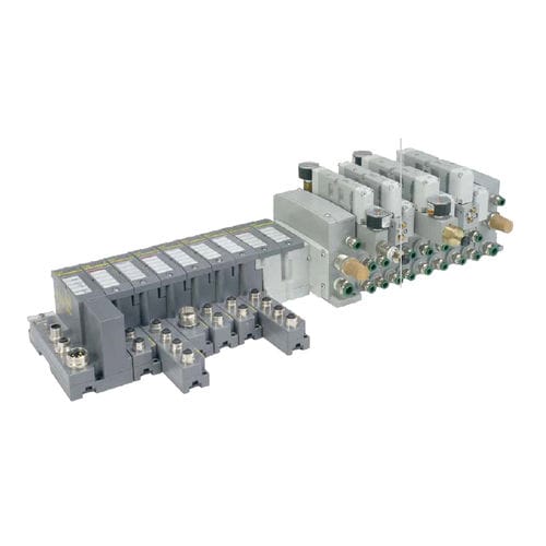 Distribuidor neumático de cajón - ISYS ISO series - Parker Hannifin France SAS - con control neumático / con control eléctrico / de 5/2 vías