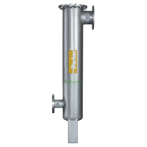 Filtro de gas - FFB series - Parker Hannifin France SAS - de cartucho / de baja presión / de acero inoxidable