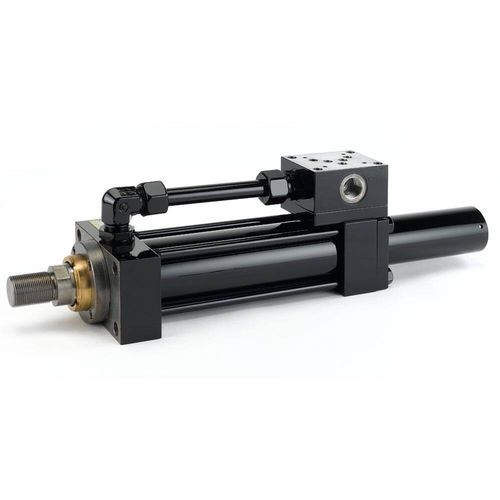 Cilindro hidráulico - HMIX  - Parker Hannifin France SAS - de tirantes / ISO / para prensa