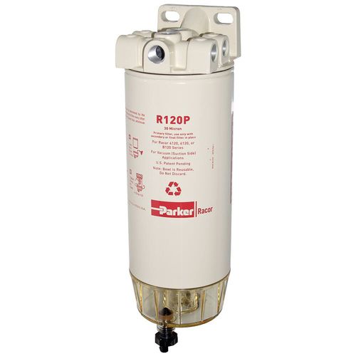 Filtro separador de combustible - SÉRIE RACOR SPIN-ON - Parker Hannifin France SAS - de cartucho