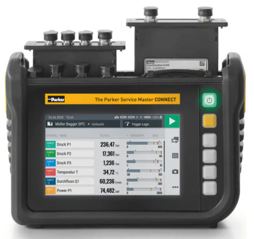 Registrador de datos de temperatura - SCM-600-00 - Parker Hannifin France SAS - de presión / de frecuencia / RPM