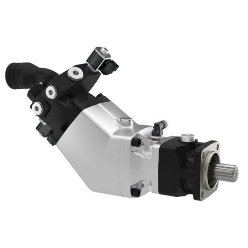Bomba hidráulica de pistón axial - F4 - Parker Hannifin France SAS - de aluminio