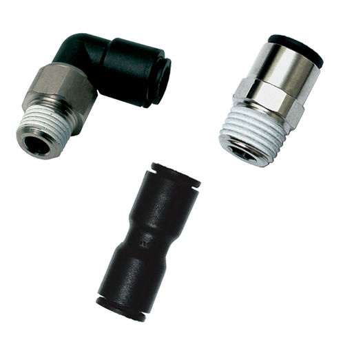 Racor para aire comprimido - LF3000 - Parker Hannifin France SAS - de rosca / en T / acodado