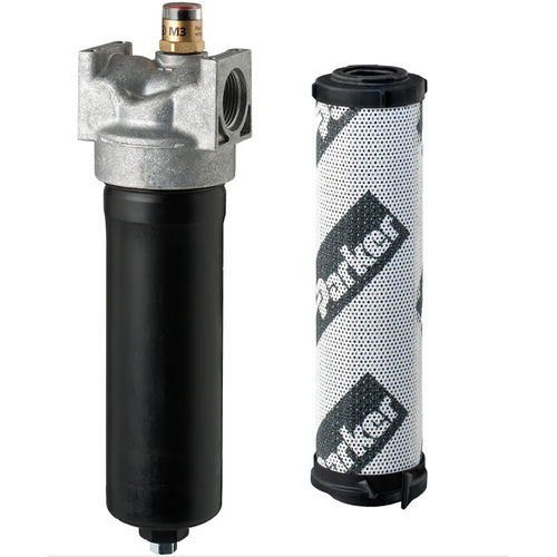 Cárter de filtro de cartucho - GMF series - Parker Hannifin France SAS - para aceite / de aluminio