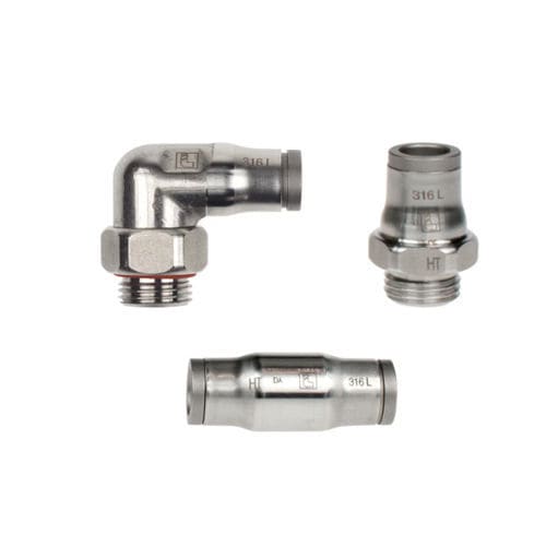 Racor neumático - LF3800 series - Parker Hannifin France SAS - de rosca / acodado / en T