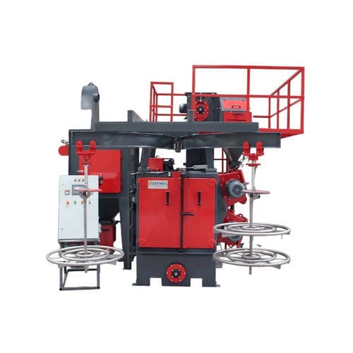 Granalladora automática - ASK series - Cetingil Machinery Industry - con gancho / de chapas