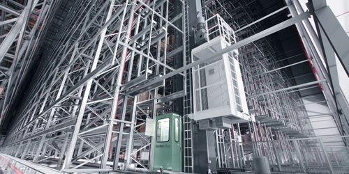 Transelevador automático - Stacker Crane - Kardex - para almacén / para palés / para sistema de organización