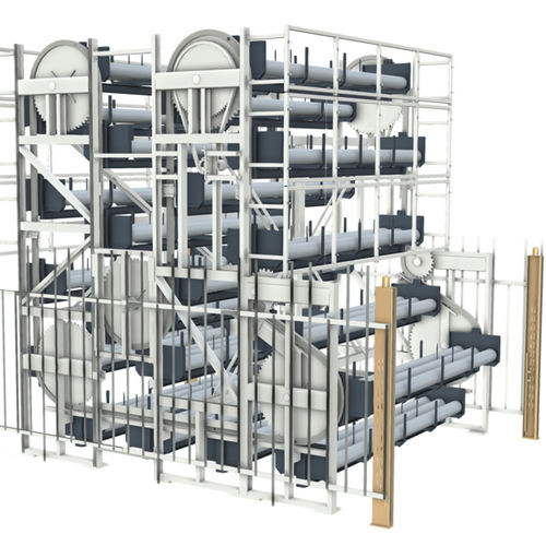 Carrusel vertical - InterMat - Kardex - para cargas pesadas / para enrollador / para neumáticos