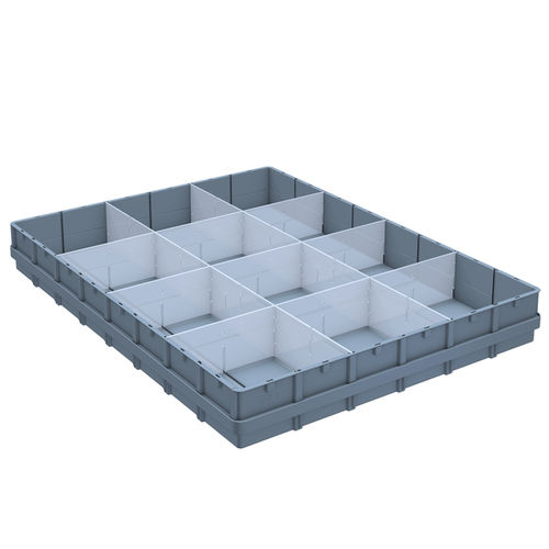 Cajón de plástico - Kardex VLM Box series - Kardex - para almacenamiento / flexible / modular