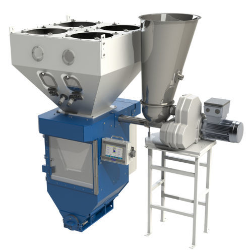 Mezclador-dosificador de polvo - OPTIPOW 1000 - TSM Control Systems - gravimétrico / ponderal / para la industria del plástico