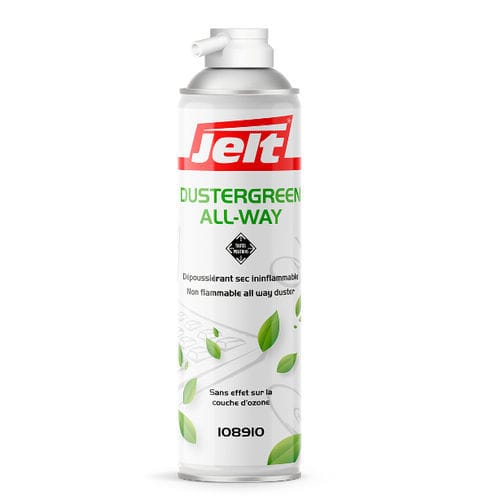 Aerosol antipolvo - DUSTERGREEN ALL WAY - ITW Spraytec - para equipamiento electrónico / de productos inflamables