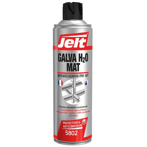 Aerosol de protección anticorrosión - GALVA H2O MAT - ITW Spraytec - para galvanizado en frío / para metal / larga duración
