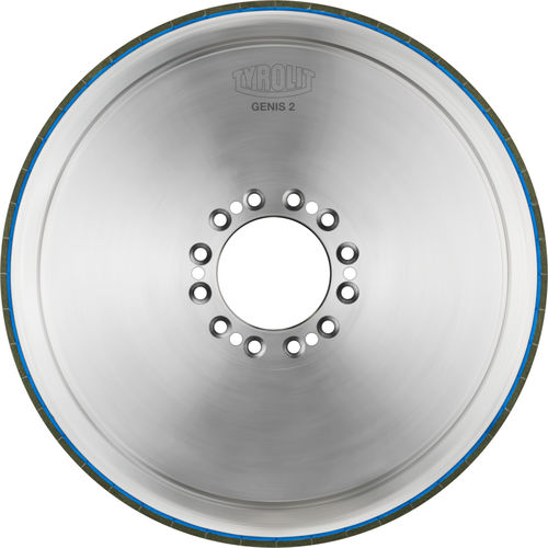 Muela de tratamiento de superficie - GENIS 2 - Tyrolit - Schleifmittelwerke Swarovski AG & Co K.G - cilíndrica / de CBN con ligante cerámico / para ejes de levas