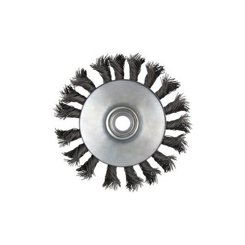 Cepillo circular trenzado - Tyrolit - Schleifmittelwerke Swarovski AG & Co K.G - limpieza de soldadura / de tratamiento de superficie / de acero inoxidable