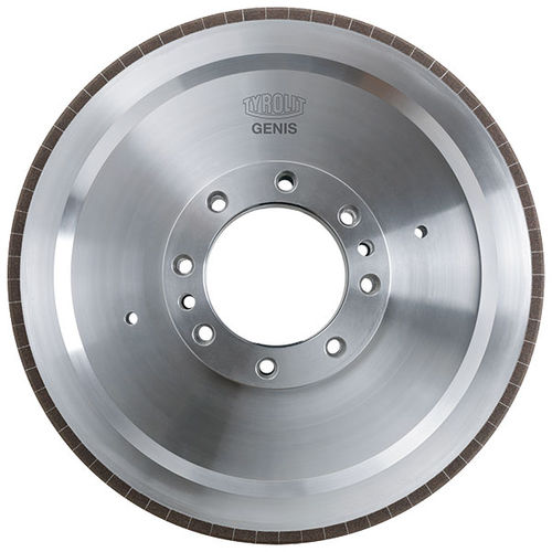 Muela de tratamiento de superficie - GENIS - Tyrolit - Schleifmittelwerke Swarovski AG & Co K.G - cilíndrica / de CBN con ligante cerámico / para ejes de levas