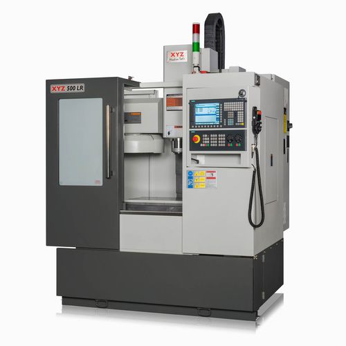 Centro de mecanizado 3 ejes - XYZ 500 LR - XYZ Machine Tools - vertical / con mesa rotativa / BT 40