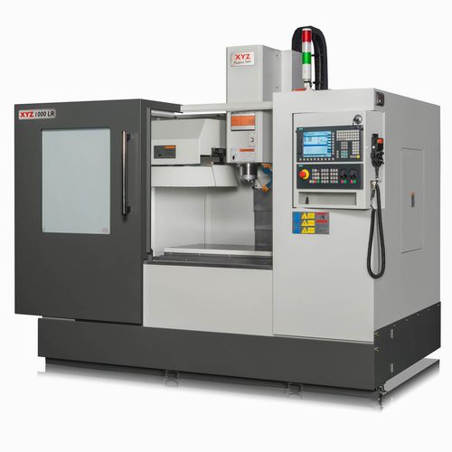 Centro de mecanizado 3 ejes - XYZ 1000 LR - XYZ Machine Tools - vertical / con mesa rotativa / BT 40