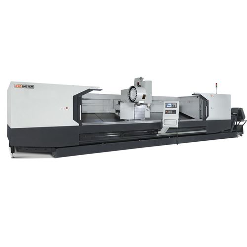 Fresadora CNC 3 ejes - XYZ 10000 TCM - XYZ Machine Tools - vertical / de columna móvil / BT 40