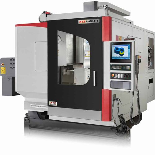Fresadora CNC 5 ejes - XYZ UMC 4+1 - XYZ Machine Tools - vertical / con mesa rotativa / BT 40
