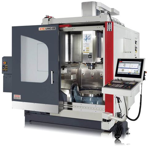 Fresadora CNC 5 ejes - XYZ UMC-5X - XYZ Machine Tools - vertical / BT 40 / CAT40