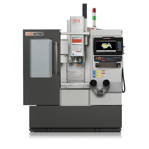 Centro de mecanizado CNC 3 ejes - XYZ 500 TMC	 - XYZ Machine Tools - vertical / con mesa rotativa / BT 40