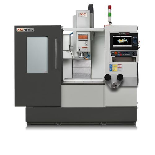 Centro de mecanizado CNC 3 ejes - XYZ 750 TMC	 - XYZ Machine Tools - vertical / con mesa rotativa / BT 40