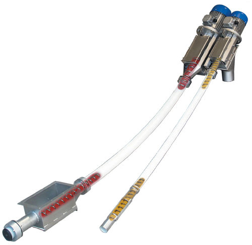 Transportador de tornillo - TS series - Cavicchi Impianti - horizontal / de transporte / flexible