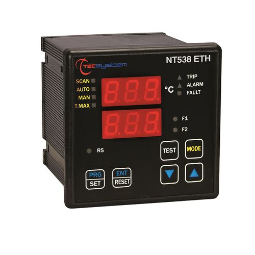 Controlador de temperatura digital - NT538 ETH - TECSYSTEM srl - programable / para transformador