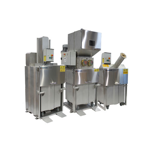 Sistema de manipulación de desechos - DT-500 series - Delitek AS - automático / vertical / de materiales secos