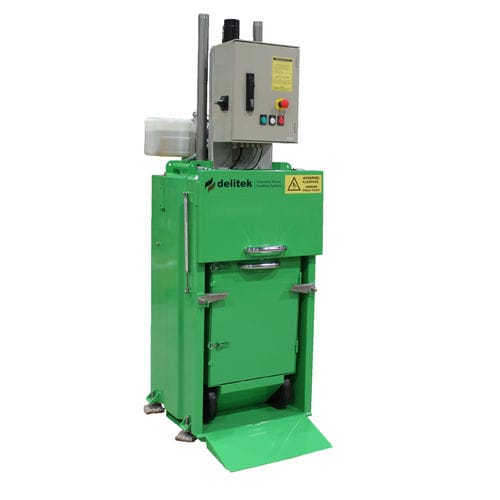 Compactador de basura cartón - DT-200MC - Delitek AS - de madera / con papel separador / mezclado