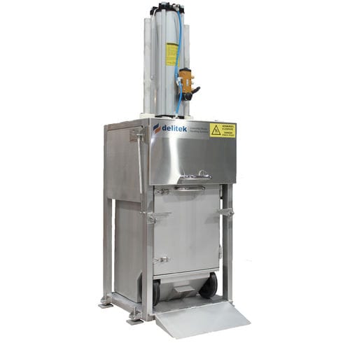 Compactador de basura cartón - DT-220PN - Delitek AS - de madera / con papel separador / mezclado