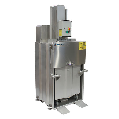 Compactador de basura cartón - DT-500MC - Delitek AS - de madera / con papel separador / mezclado