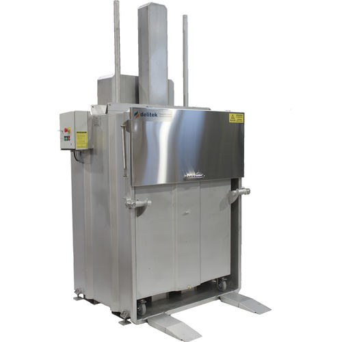 Compactador de basura cartón - DT-1500MC - Delitek AS - de madera / con papel separador / mezclado
