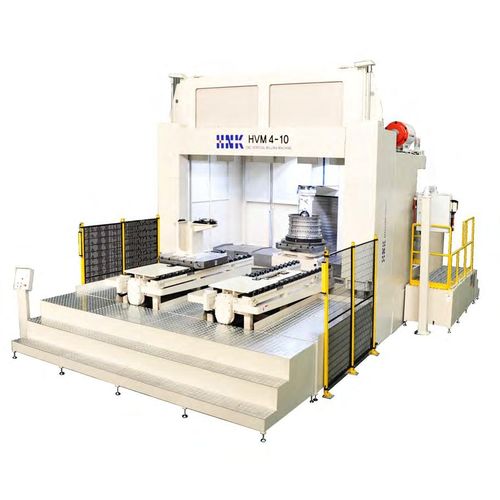 Fresadora CNC 4 ejes - HVM-4 - HNK Machine Tool - vertical / para acero / de gran rigidez