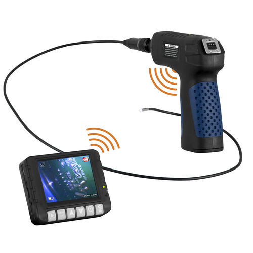 Video-endoscopio flexible - PCE-VE 180 - PCE Deutschland GmbH - para inspección de orificios / para la inspección de canalizaciones / para cámara