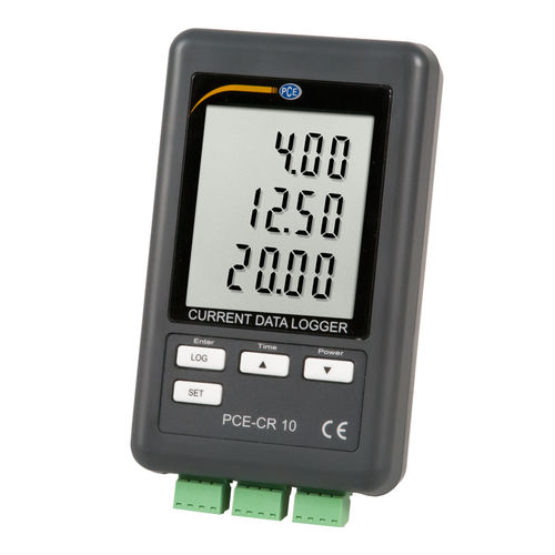 Registrador de datos multicanales - PCE-CR 10 - PCE Deutschland GmbH - de corriente / inalámbrico / con pantalla LCD