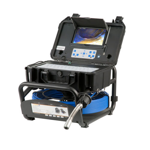 Video-endoscopio flexible - PCE-PIC 40 - PCE Deutschland GmbH - para la inspección de canalizaciones / LED / portátil