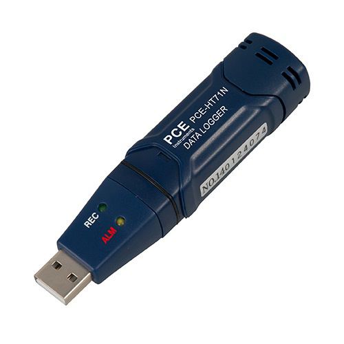 Higrómetro para aire - PCE-HT 71N - PCE Deutschland GmbH - con pantalla LCD / para instalación en pared / temperatura