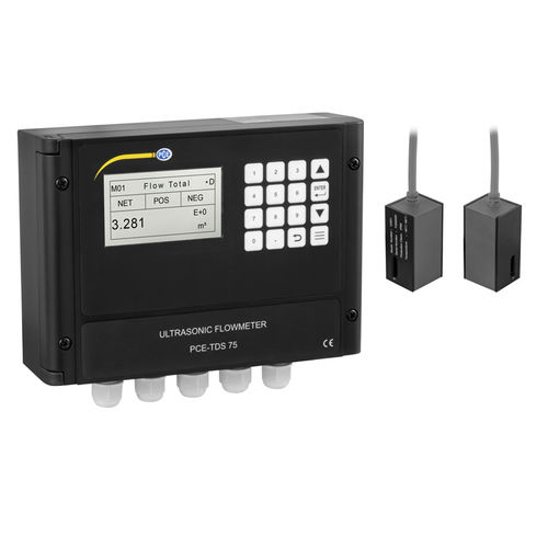 Caudalímetro por ultrasonidos - PCE-TDS 75 - PCE Deutschland GmbH - volumétrico / para líquido / IP65