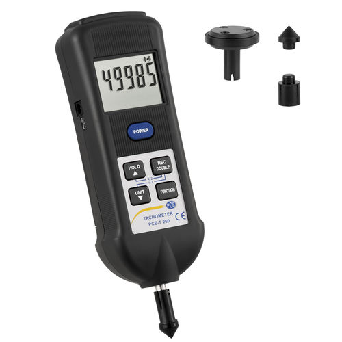 Tacómetro con contacto - PCE-T 260 - PCE Deutschland GmbH - óptico / de mano / digital