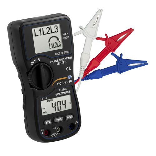 Medidor de rotación de fase - PCE-PI 10 - PCE Deutschland GmbH