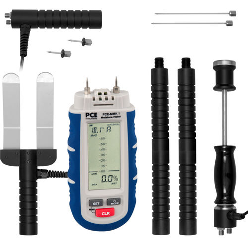 Humidímetro multifunción - PCE-MMK 1 - PCE Deutschland GmbH - para materiales de construcción / para materiales sólidos / por resistencia