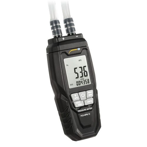 Manómetro diferencial - PCE-MPM 10 - PCE Deutschland GmbH - con pantalla LCD / para aire / para gas neutro