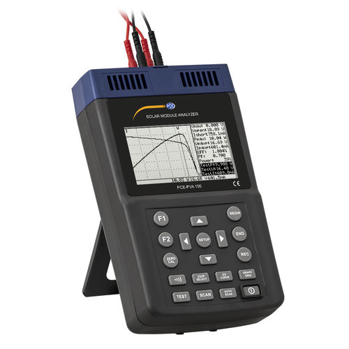 Aparato de medición de tensión - PCE-PVA 100 - PCE Deutschland GmbH - de corriente / digital / para instalación fotovoltaica