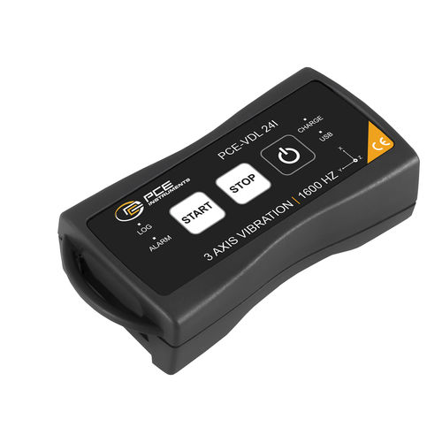 Registrador de datos de aceleración - PCE-VDL 24I - PCE Deutschland GmbH - de choques / de vibración / USB